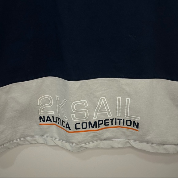 Vintage Nautica Quarter Zip Sleeveles Shirt size XL - Picture 7 of 7